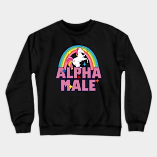 alpha male Crewneck Sweatshirt